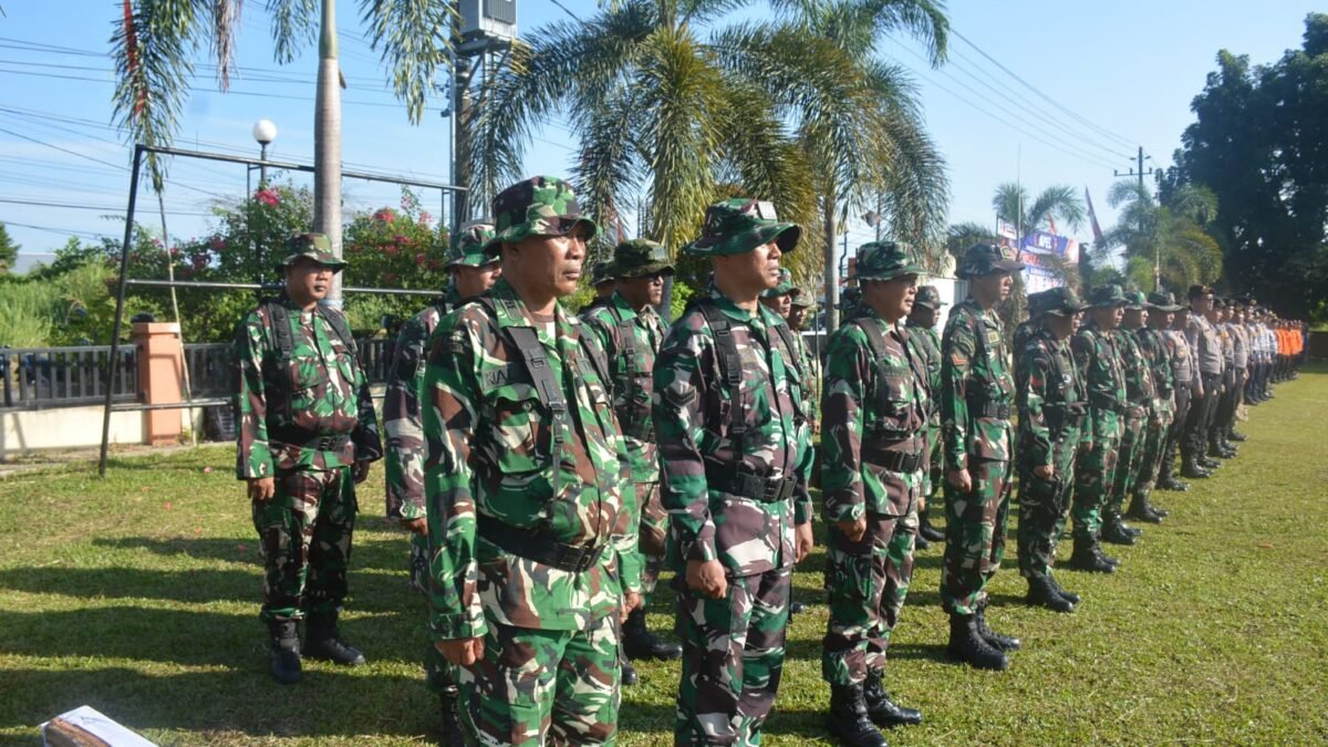 Kodim 1006/Banjar Ambil Bagian dalam Apel Siaga Pengendalian Karhutla Tahun 2026