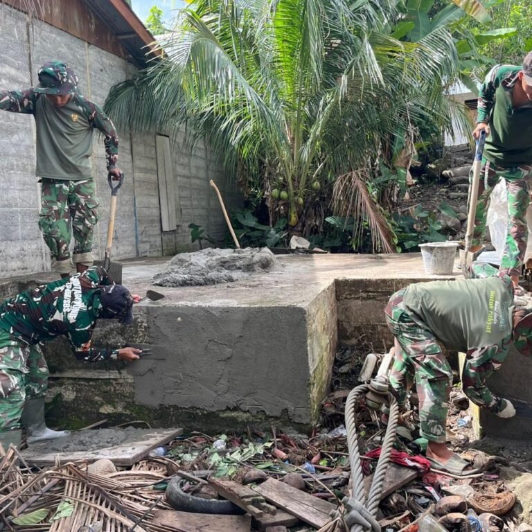 TNI Hadir untuk Rakyat, Jembatan Gantung Perintis Garuda Dukung Mobilitas dan Perekonomian Warga