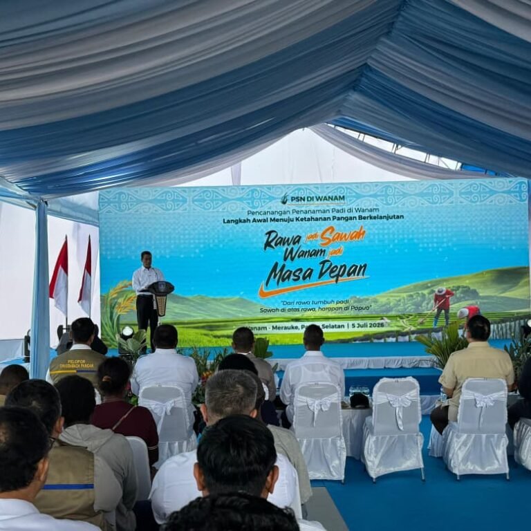 Merauke Diproyeksikan Jadi Lumbung Pangan Indonesia, Mentan Optimistis Cetak Sawah Modern Berhasil