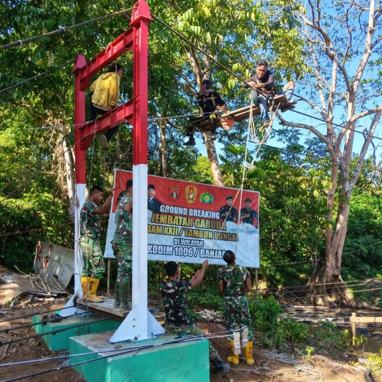 Jembatan Garuda di Pengaron Capai 85,25 Persen, Siap Tingkatkan Aksesibilitas Masyarakat