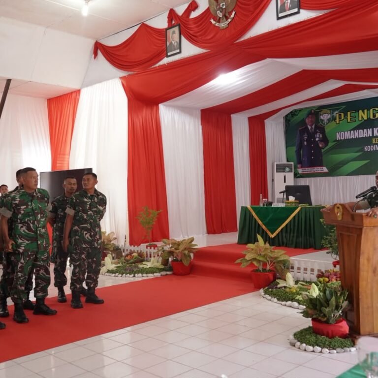 Pengarahan Danrem 012/TU Perkuat Profesionalisme Prajurit Aceh Singkil