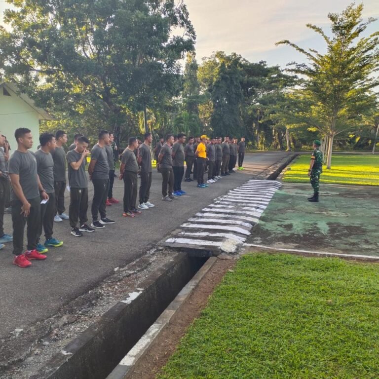 Jumat Sehat Korem 012/TU, Wujud Komitmen Menjaga Kesehatan dan Profesionalisme