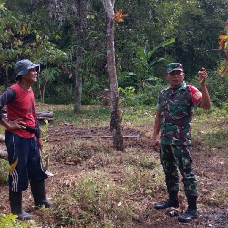 Kodim 0114/Aceh Jaya Perkuat Mitigasi Karhutla Melalui Patroli Babinsa di Desa