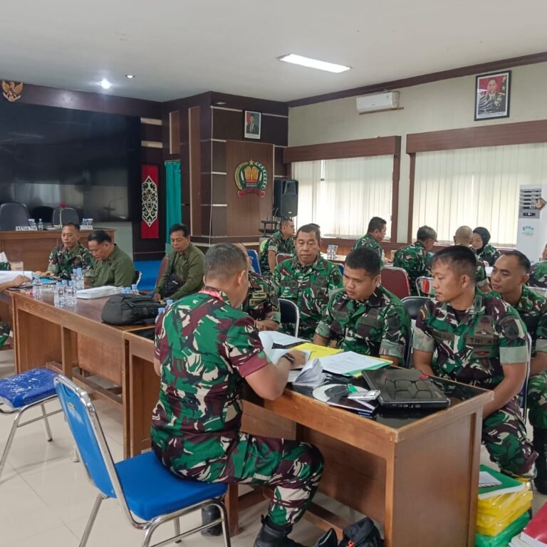 Audit Kinerja Itdam XXII/Tambun Bungai Dorong Kodim Tapin Tingkatkan Profesionalisme Satuan