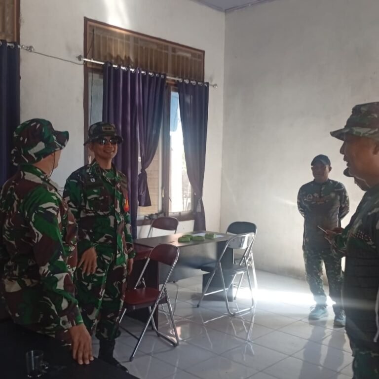 Dandim 0114/Aceh Jaya Tinjau Persiapan TMMD ke-129 di Desa Sarah Raya