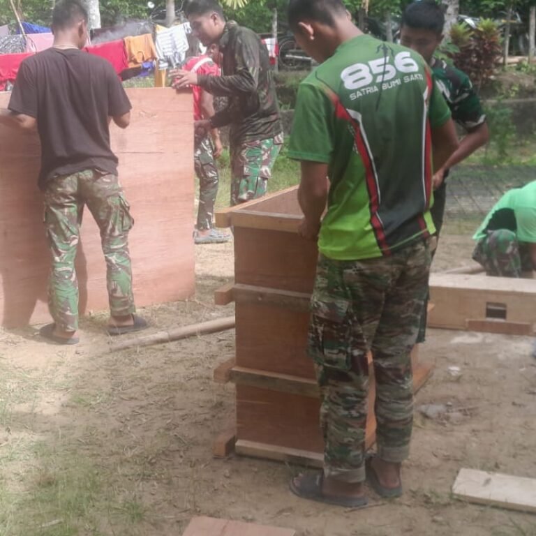 Kodim 0107/Aceh Selatan Bangun Empat Jembatan Aramco untuk Tingkatkan Akses dan Kesejahteraan Warga