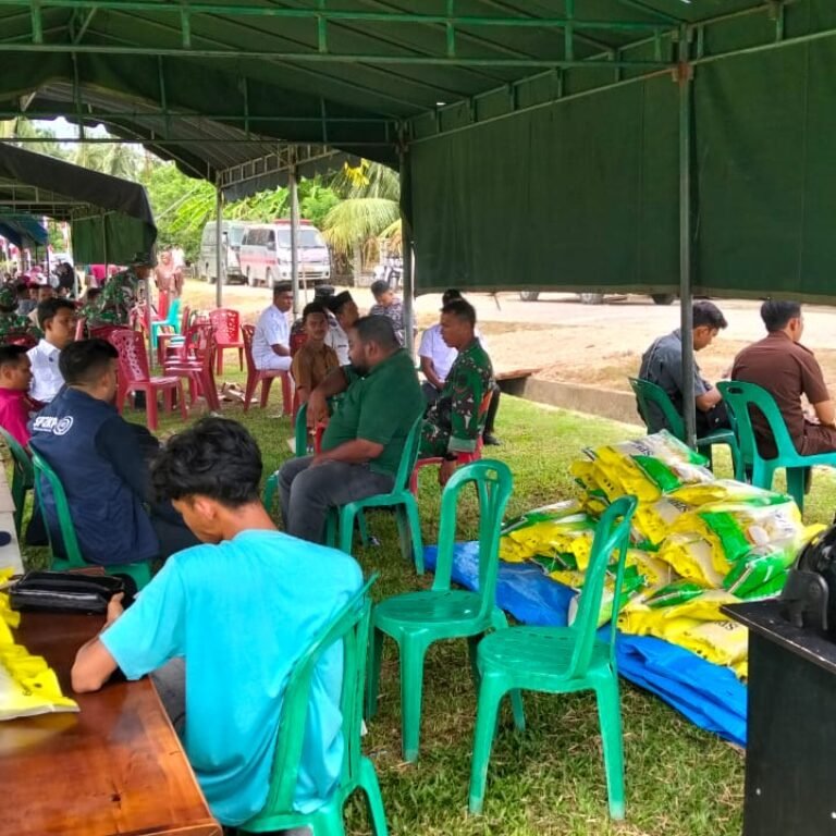 TMMD Reguler Ke-129 di Desa Sarah Raya Pasie Raya: Kodim 0114/Aceh Jaya Luncurkan Pelayanan