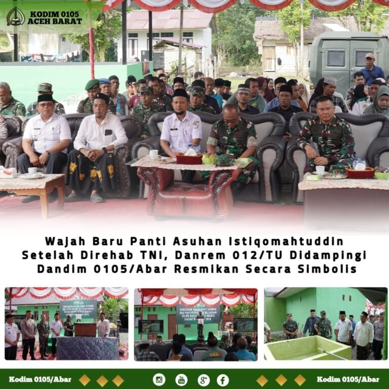 Sinergi TNI dan Masyarakat Wujudkan Panti Asuhan Istiqomahtuddin yang Lebih Layak