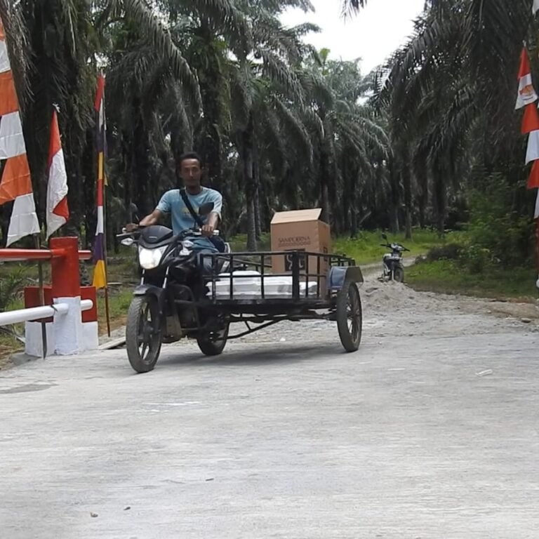 Pembangunan Jembatan Perintis Garuda Selesai, Mobilitas Warga Simpang Kiri Kian Lancar