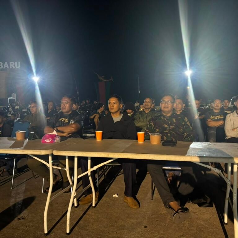 Nobar Piala Dunia Bersama Kodim 1004/Kotabaru Satukan Forkopimda dan Masyarakat