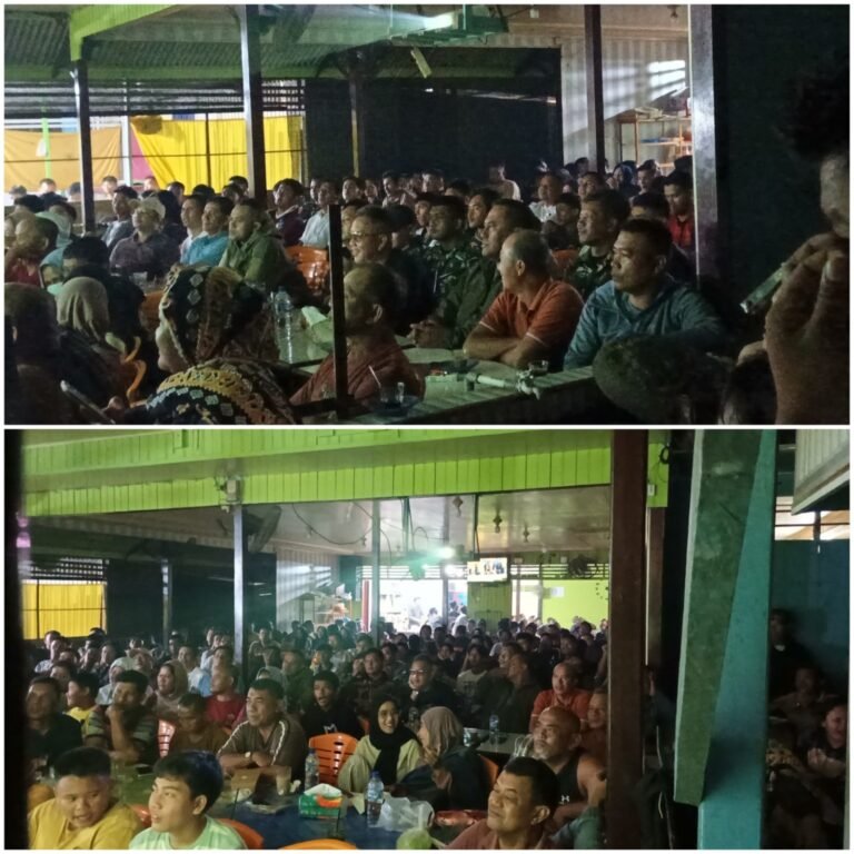 Kodim 0115/Simeulue Hadirkan Nobar Piala Dunia 2026, Warga Nikmati Pertandingan Gratis