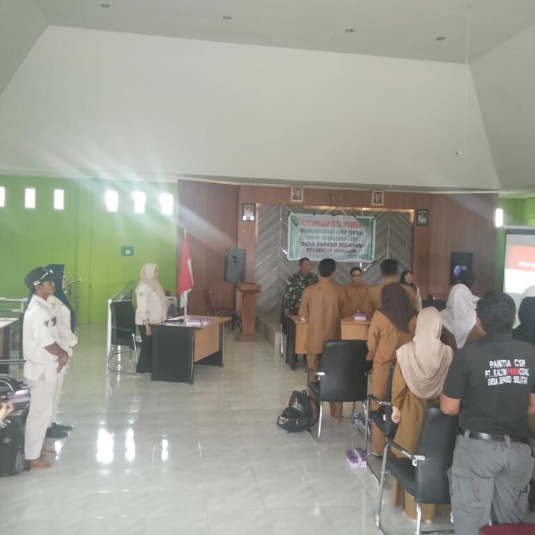 Babinsa 0909-06/Bengalon Dorong Program Pembangunan Desa Melalui Musdes RKPDes 2026