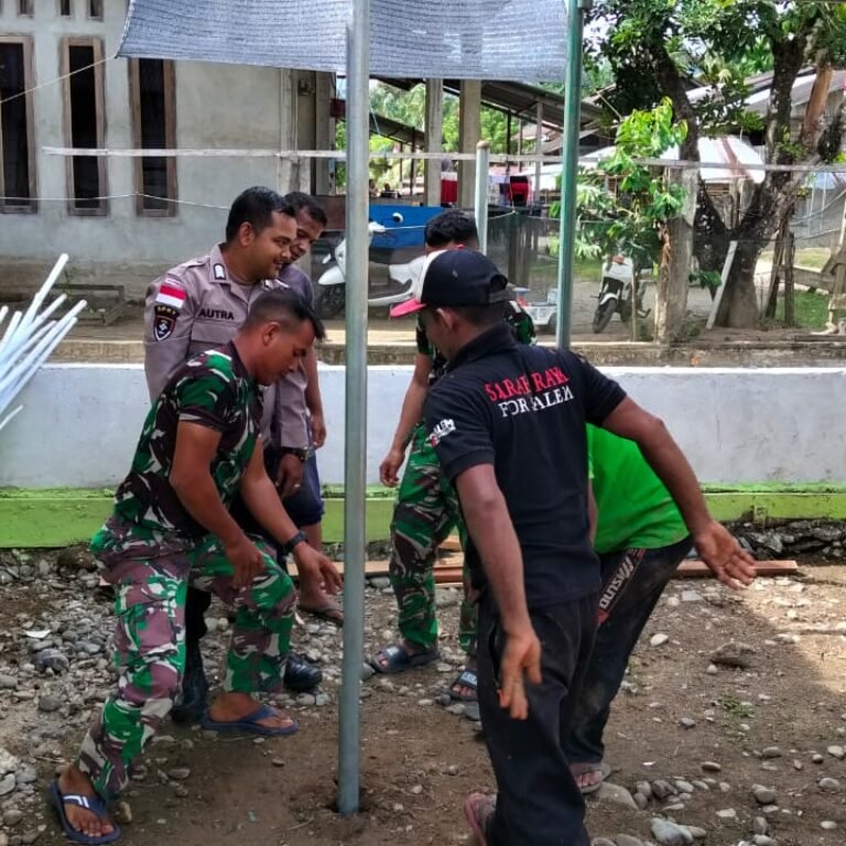 Kodim 0114/Aceh Jaya Bangun Lima Sumur Bor, Progres Pengerjaan Sudah Capai 5 Persen
