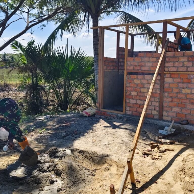 Karya Bakti Skala Besar Kodim 1707/Merauke Perkuat Akses Sanitasi dan Kesejahteraan Warga
