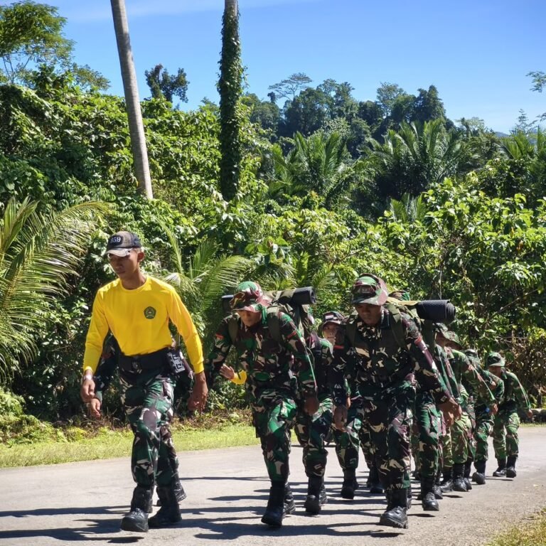 Warga Baru Yonif TP 859/RBK Jalani Tradisi Satuan, Tanamkan Disiplin dan Kehormatan