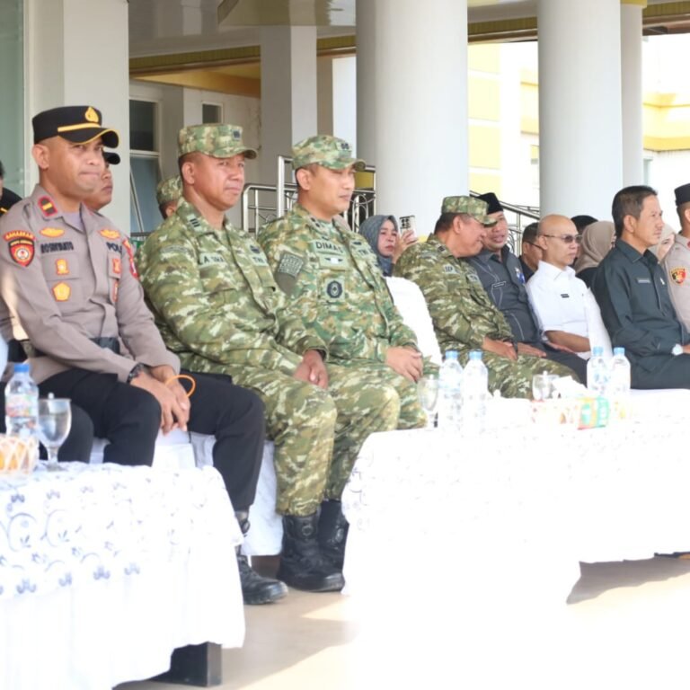 TNI-Polri Bersama Pemkab Tapin Pastikan Pilkades Serentak Berjalan Aman dan Kondusif