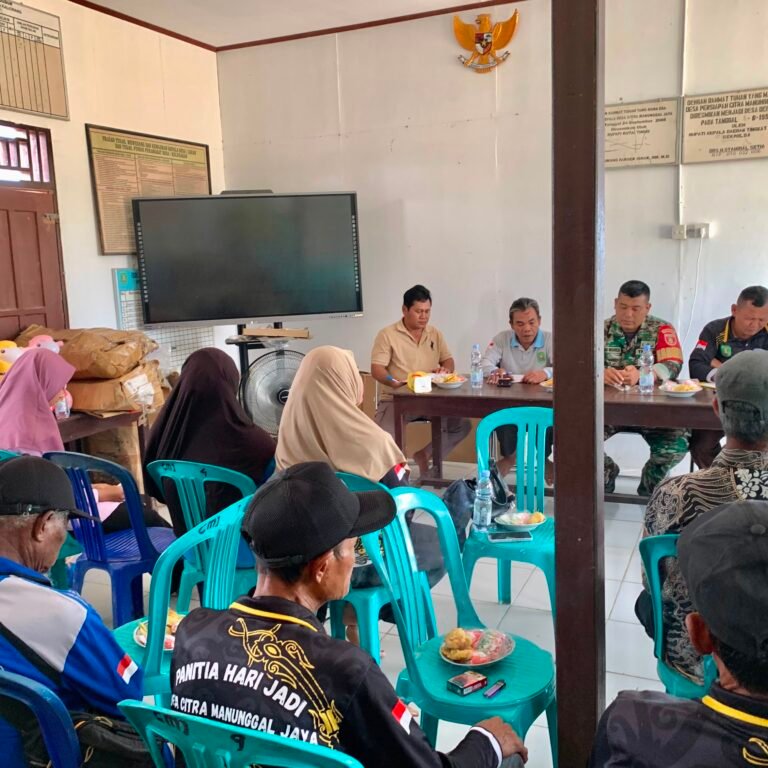 Pemerintah Desa Bersama Babinsa Utamakan Dialog untuk Selesaikan Persoalan Warga