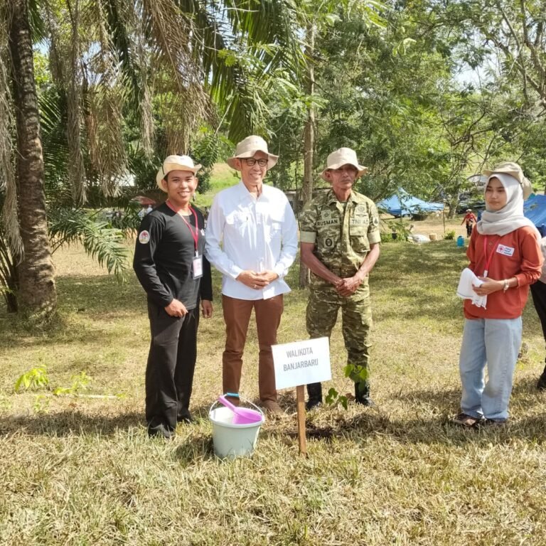 Komitmen Kodim 1006/Banjar Dukung Kemah Bakti PMI untuk Tingkatkan Kapasitas Relawan