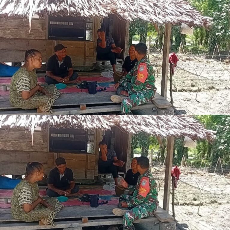 Duduk Bersama Warga, Babinsa Aceh Barat Serap Aspirasi dan Jaga Kondusivitas Wilayah