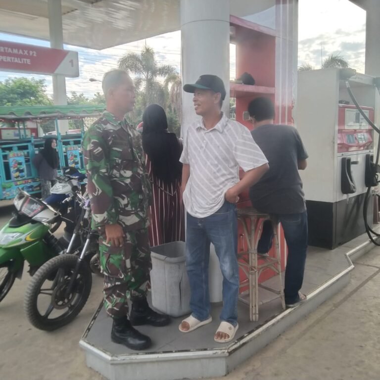 Kodim 1001/HSU-Balangan Perkuat Pengawasan Distribusi BBM Bersubsidi di Hulu Sungai Utara