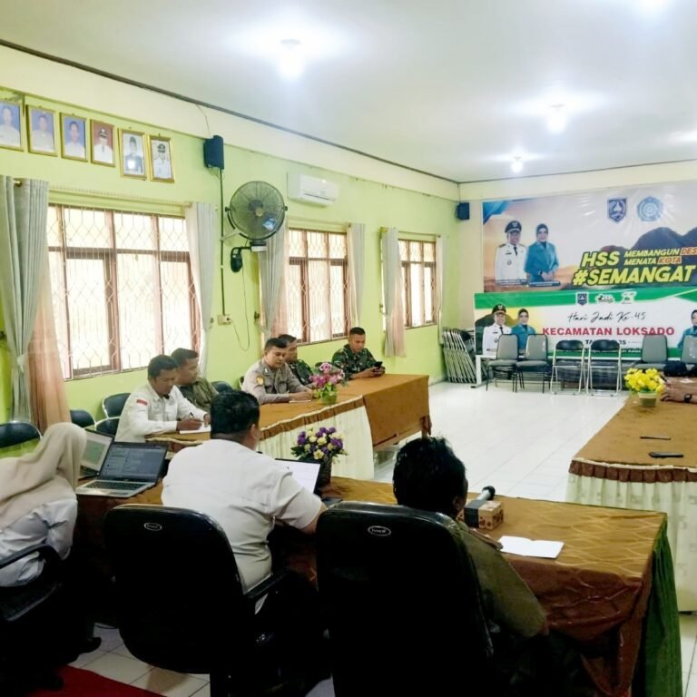 Mitigasi Karhutla Dimatangkan, Koramil 1003-02 Bersama Stakeholder Gelar Rakor di Loksado