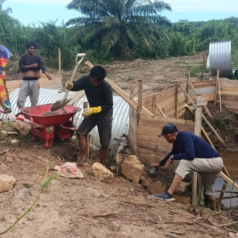 Kodim 0114/Aceh Jaya Optimalkan Pembangunan Jembatan Paya Laot untuk Dukung Aktivitas Warga