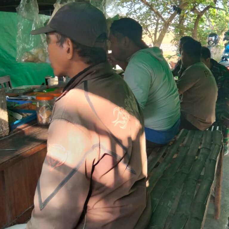 TMMD Bawa Kehangatan dan Peningkatan Omzet untuk Warung Parangjoro