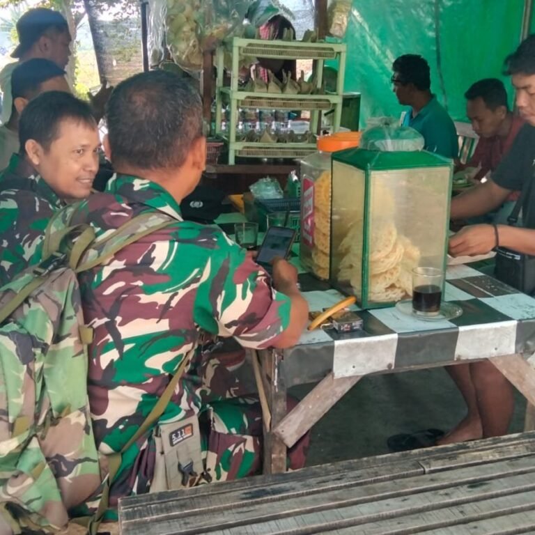 Kehadiran Satgas TMMD Menghidupkan Ekonomi Desa Parangjoro