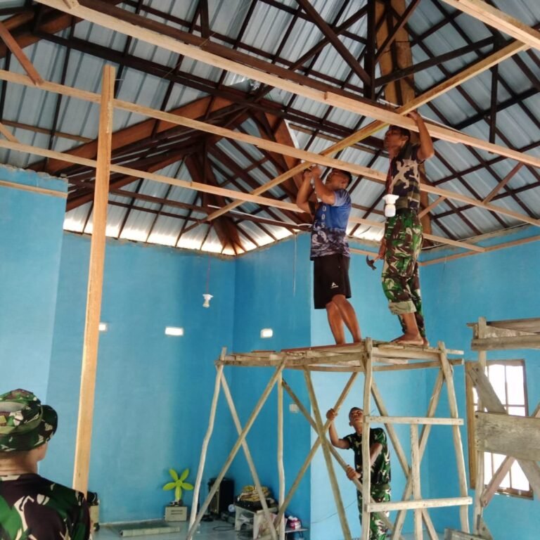 Program TMMD Ke-129 Fokus Perehaban Sasaran Fisik Tambahan di Tamban Bangun