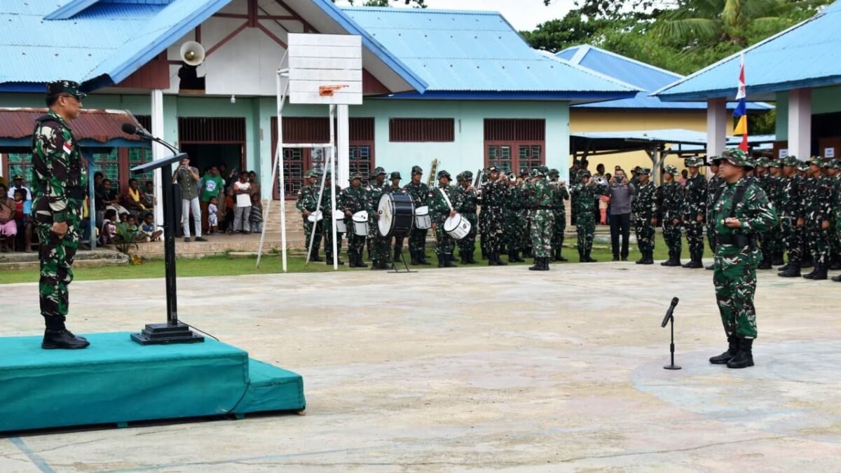 SMP Negeri Urumb Jadi Lokasi Pembukaan Karya Bakti Skala Besar TNI AD Tahun 2026