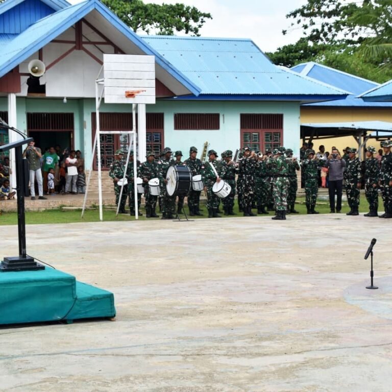 SMP Negeri Urumb Jadi Lokasi Pembukaan Karya Bakti Skala Besar TNI AD Tahun 2026