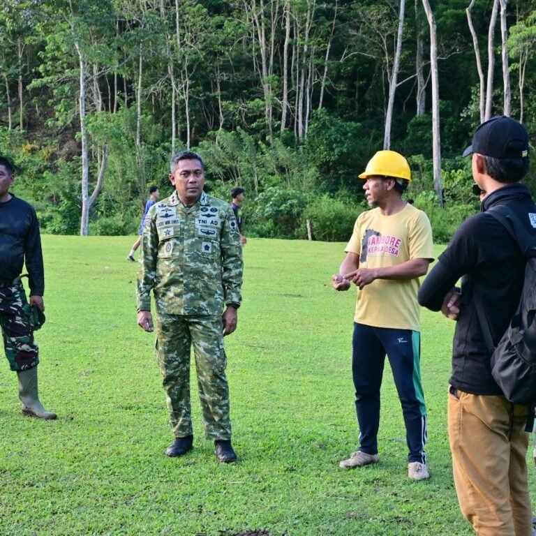 Desa Patukku Kecamatan Bontocani Jadi Lokasi Pembangunan Jembatan Gantung TMMD