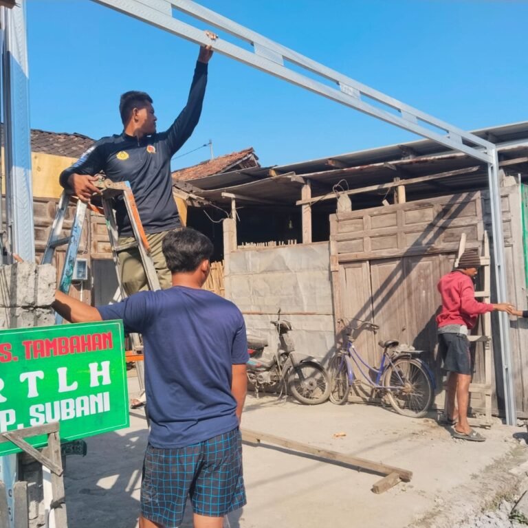 Rumah Subani di Sudimoro Grogol Jadi Sasaran Rehabilitasi TMMD 129