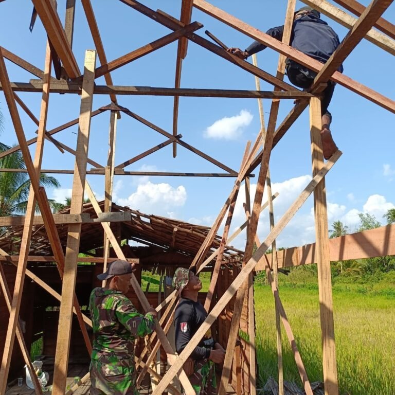 Fokus Lokasi: Desa Tamban Bangun Terima Perbaikan Hunian dari TMMD Ke-129
