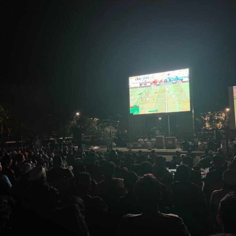 Nobar Final Piala Dunia 2026 di Tapin, Dandim 1010 dan Forkopimda Saksikan Kebersamaan Warga
