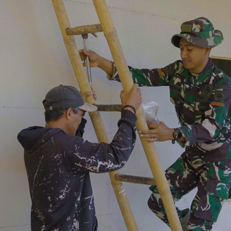 Desa Patukku di Kecamatan Bontocani Jadi Lokasi Percepatan Penyelesaian RTLH oleh Satgas TMMD
