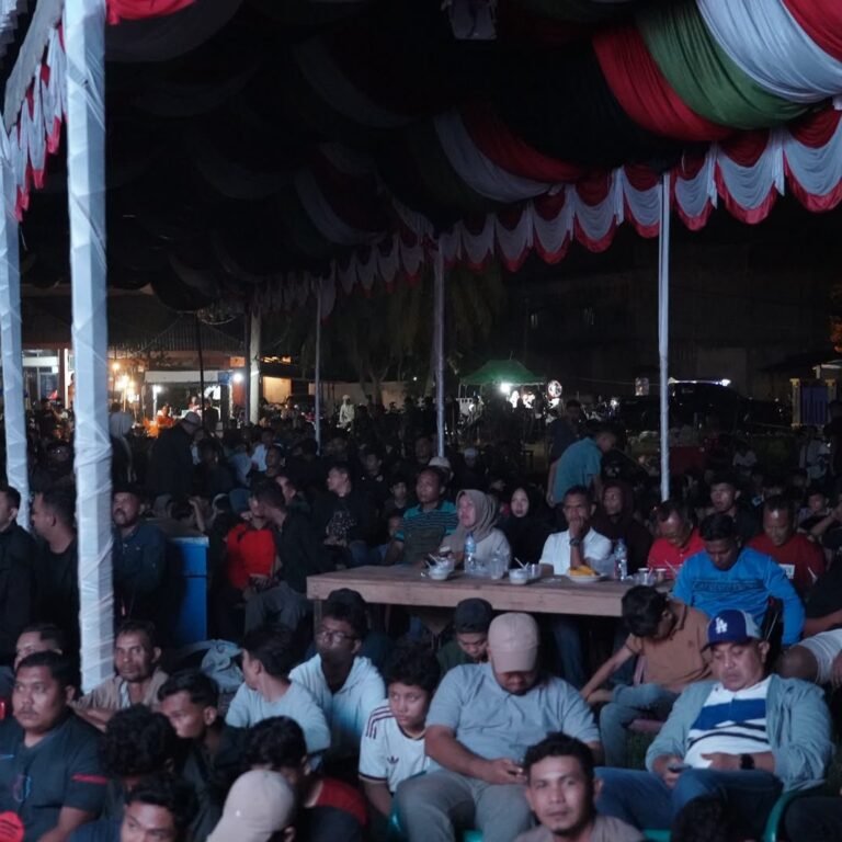 Danrem 012/TU Jadikan Nobar Final Piala Dunia Momentum Pererat Kebersamaan