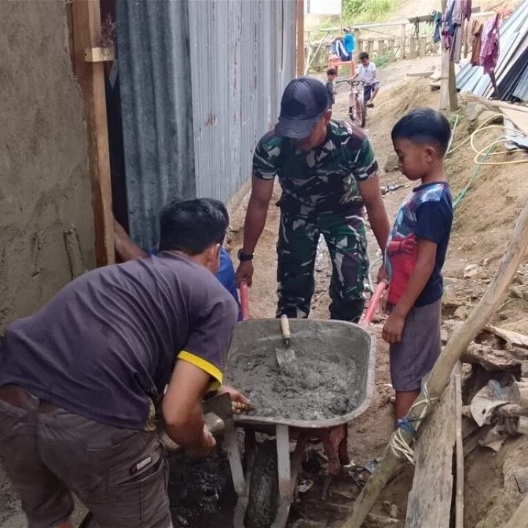 Desa Patukku di Kecamatan Bontocani Jadi Lokasi Rehabilitasi RTLH Sofyan melalui TMMD Ke-129