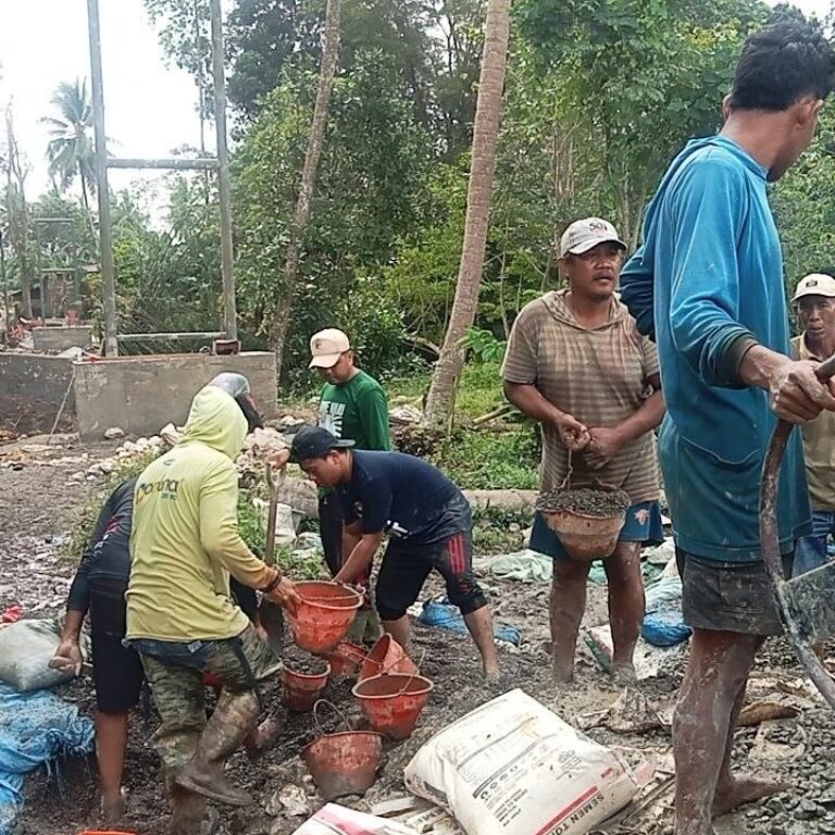 Desa Tadang Palie Jadi Lokasi Proyek Jembatan Gantung Program TMMD Ke-129 Kodim 1407/Bone