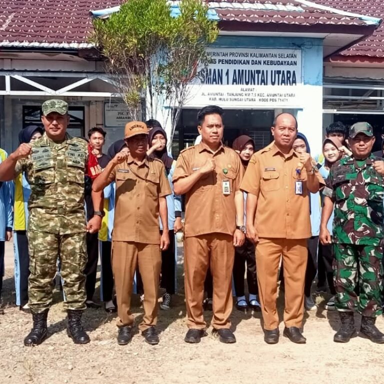 Persiapan Paskibraka HUT ke-81, Seleksi Tingkat Kecamatan Amuntai Utara Dimulai
