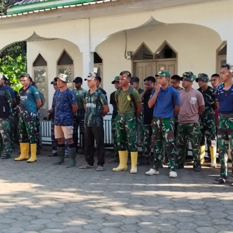 Kecamatan Bontocani Jadi Lokasi Apel Pagi Satgas TMMD Ke-129