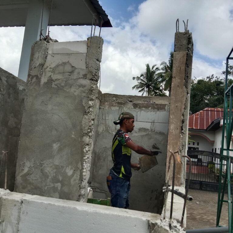 Pusat Kecamatan Sibulue Jadi Lokasi Pembangunan MCK dalam Program TMMD Ke-129