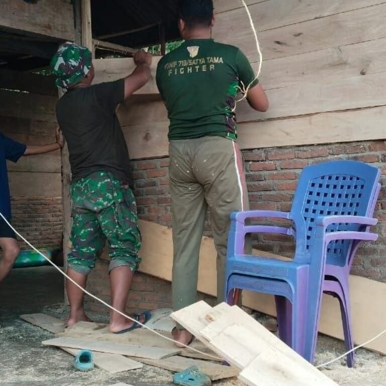 Desa Patukku di Kecamatan Bontocani Jadi Lokasi Pemasangan Dinding RTLH Milik Demmang