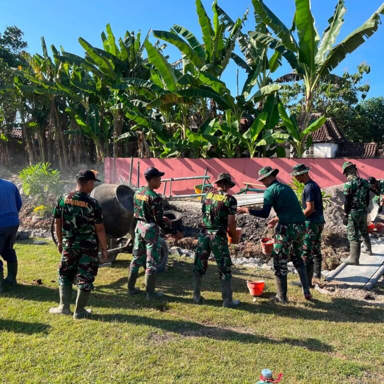 Perbaikan Akses Petani di Dusun Krajan, Kecamatan Grogol Antisipasi Longsor Musim Hujan