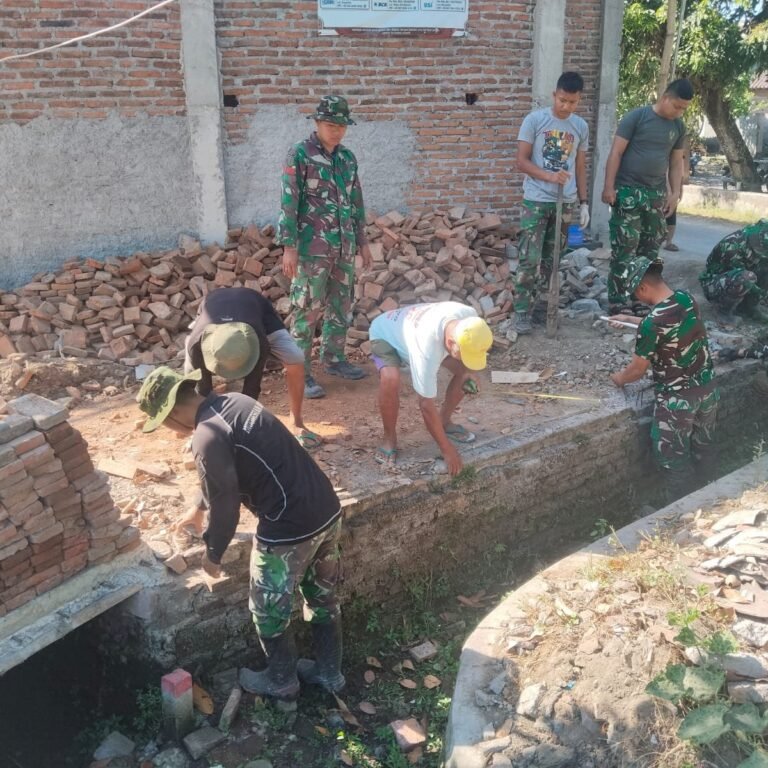Desa Parangjoro Jadi Titik Fokus Kepedulian Lingkungan oleh TMMD Sukoharjo