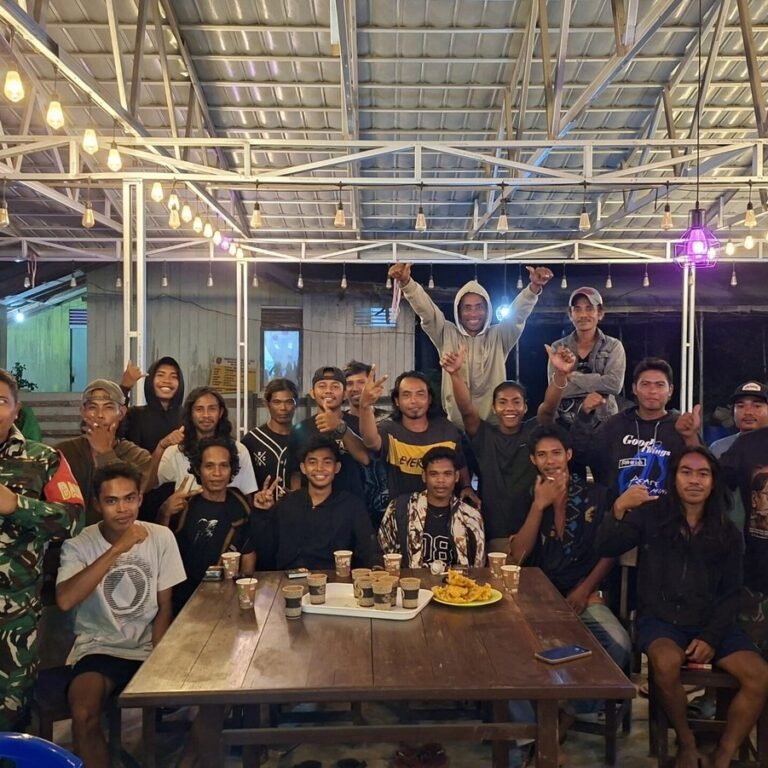 Wilayah Jajaran Kodim 0909/Kutai Timur Gelar Nobar Kebangsaan Semifinal Piala Dunia 2026