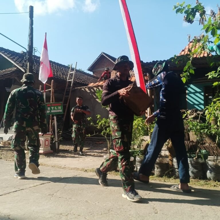 Rehabilitasi Rumah Tidak Layak Huni Dikebut di Desa Parangjoro Kecamatan Grogol