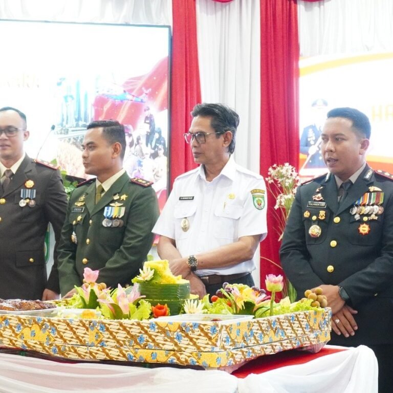 Kodim 1001/HSU-BLG Tunjukkan Sinergi di Hari Bhayangkara ke-80