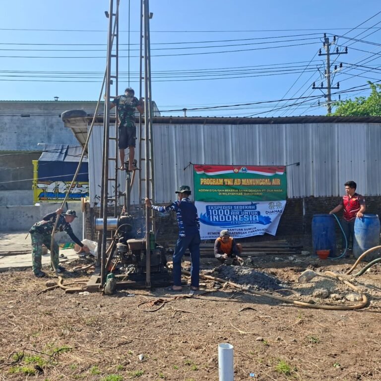 Manunggal Air di Sukoharjo: Program Bangun Desa Menjaga Kehidupan