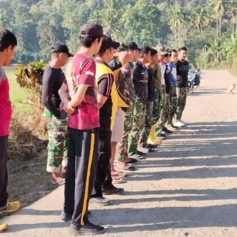 Kodim 1407/Bone Fokuskan Disiplin Lewat Apel Pagi Satgas TMMD Ke-129 di Kabupaten Bone